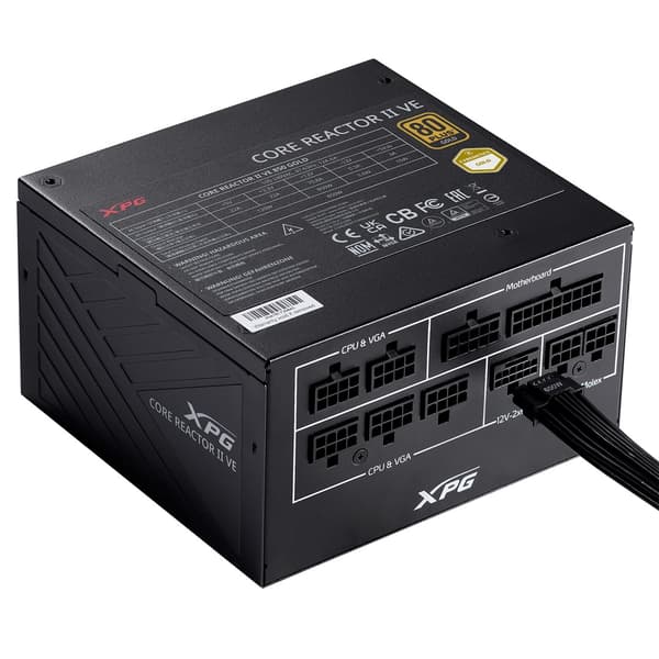 XPG CORERACTOR II VE 750W 80 Gold -virtalähde