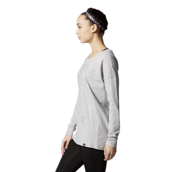 Dame ADIDAS A-LETTER LS XS bluse