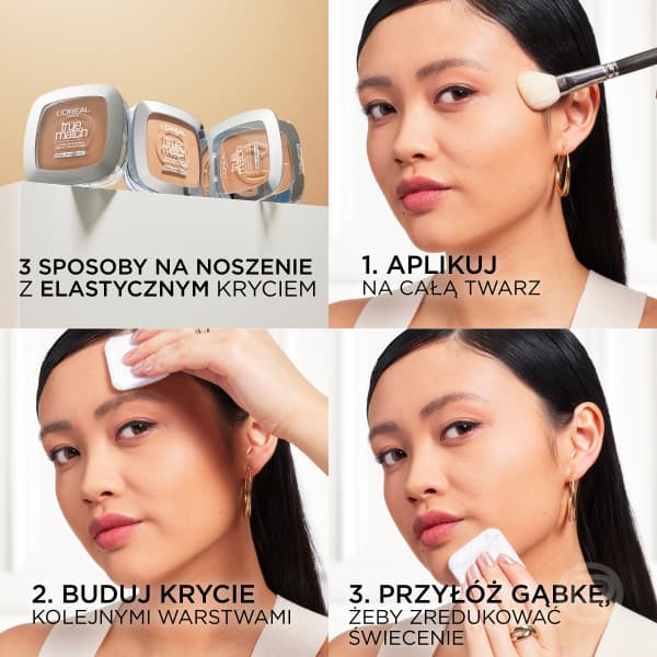 L'Oréal Paris True Match Kasvoipuuteri hyaluronihapolla 2N Vanilla