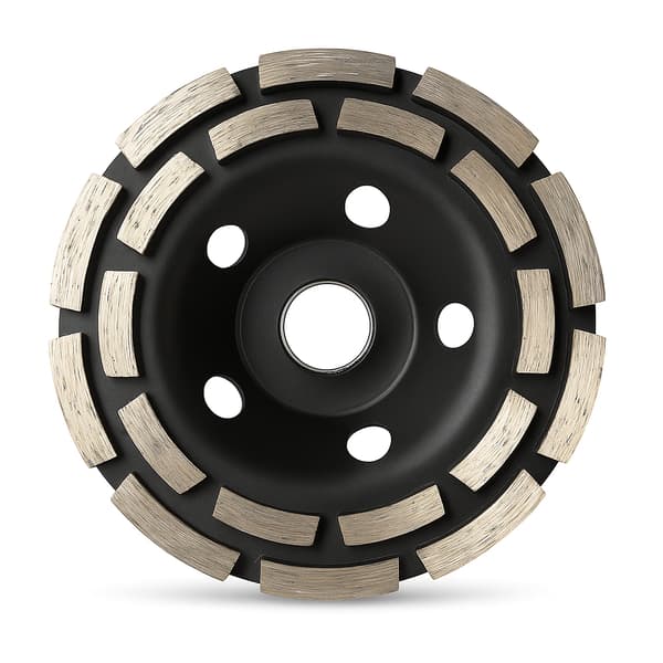 Diamantskive kopskive til slibning af beton 125mm TITANIUM PRO Grid