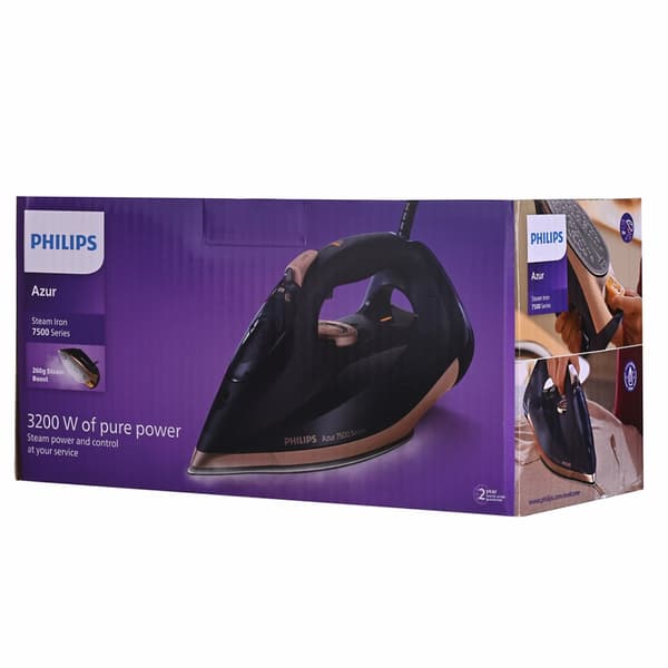 Philips DST 7510/80 -silitysrauta, 3200 W, SteamGlide Plus -pohja