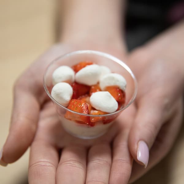 KOPPER OG BEHOLDERE TIL DESSERTER 70 ml 24 stk. TULI-kop til snacks