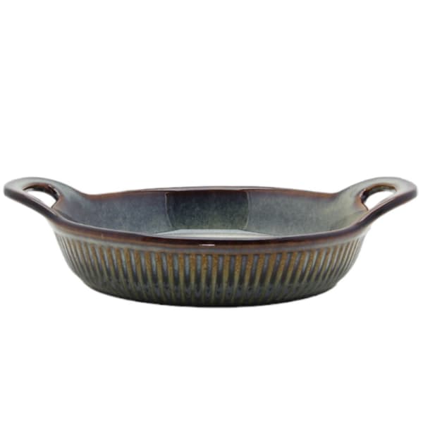 KERAMISK VÄRMEBESTÅNDIG GRÄDDEFORM ø21 cm 0,9L