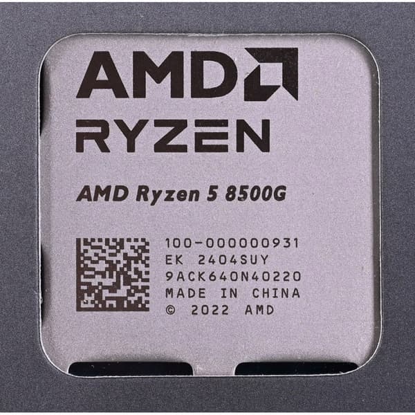 AMD Ryzen 5 8500G-processor, 6 kerner, 3,5 GHz