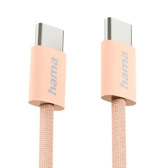 USB-C Kaapeli HAMA Data Kangas 1m Oranssi