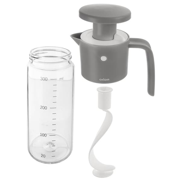 Manuel flaske til blanding af olie og dressing 350 ml