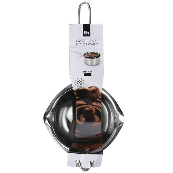 Skål til chokolade og voks stål 250 ml