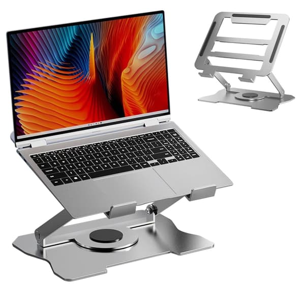ERGONOMISK BORDSTÄLL FÖR MACBOOK PRO AIR M1 M2 M3 BÄRBAR DATOR