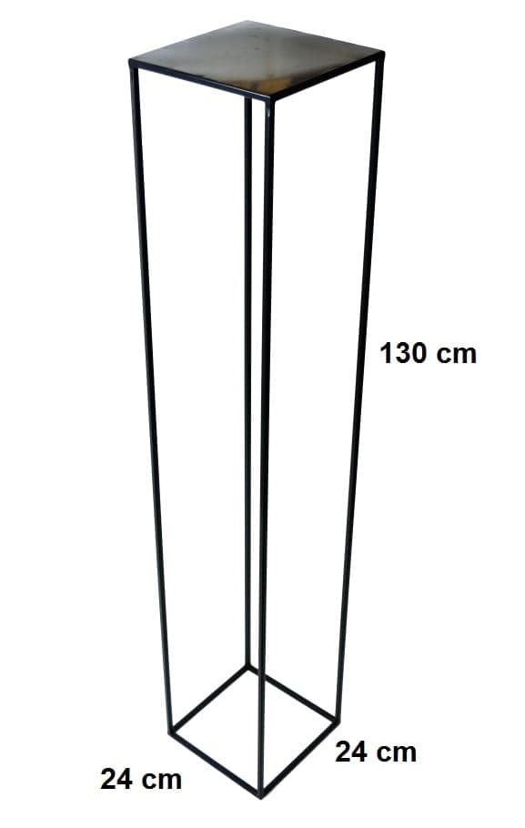 Loft blomställning 130 cm svart met 363