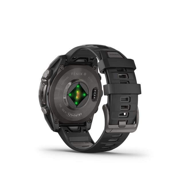 Garmin Fenix 8 AMOLED -älykello, musta, 47 mm, GPS