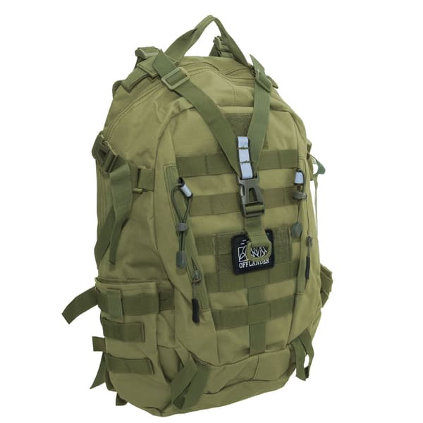 OFFLANDER matkailureppu SURVIVAL TREKKER 25L vihreä
