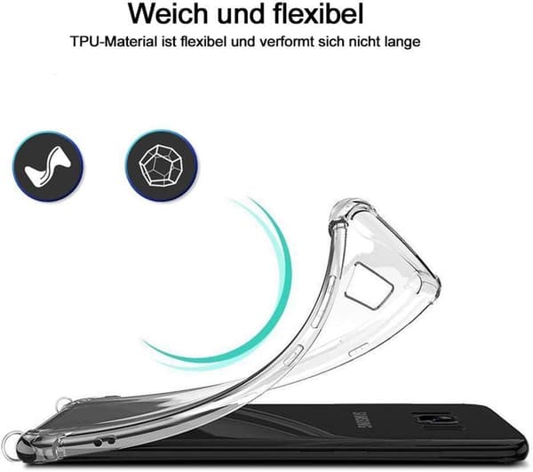 SILIKONEETUIS TIL SAMSUNG GALAXY NOTE 20 TRANSPARENT + LYSERØD LANYARD