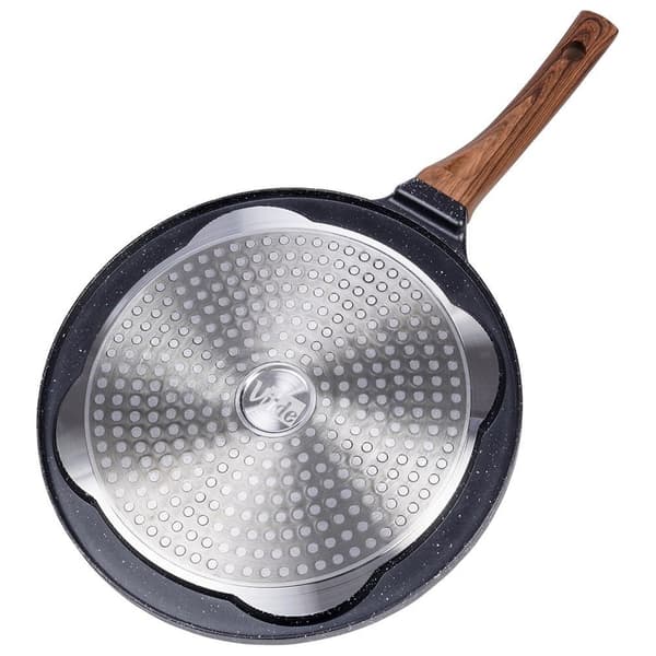 Granitpande til æg 4 huller BLACK&WOOD 26 cm