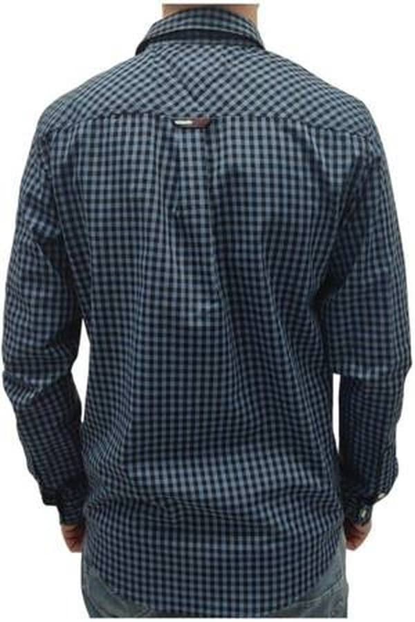 Tommy Hilfiger Jeans Sort Ternet Skjorte, Størrelse S