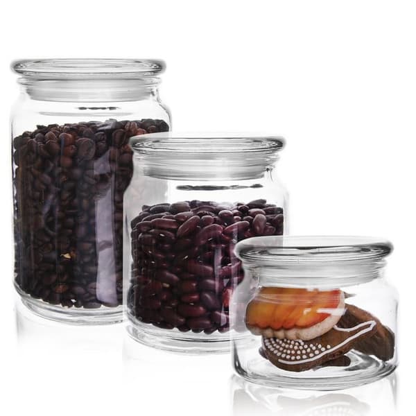 Glas madbeholder 580 ml