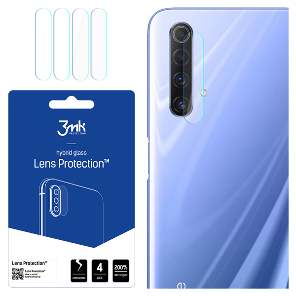 Realme X50 5G - 3mk linssinsuoja