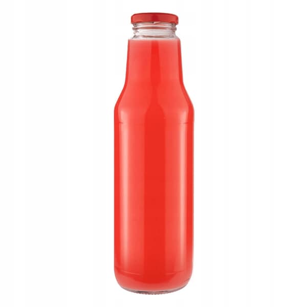 5x KUBUŚ juiceflaska 750ml + LOCK Glasjuiceflaskor