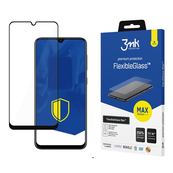 Samsung Galaxy A50 - 3mk FlexibleGlass Max Sort