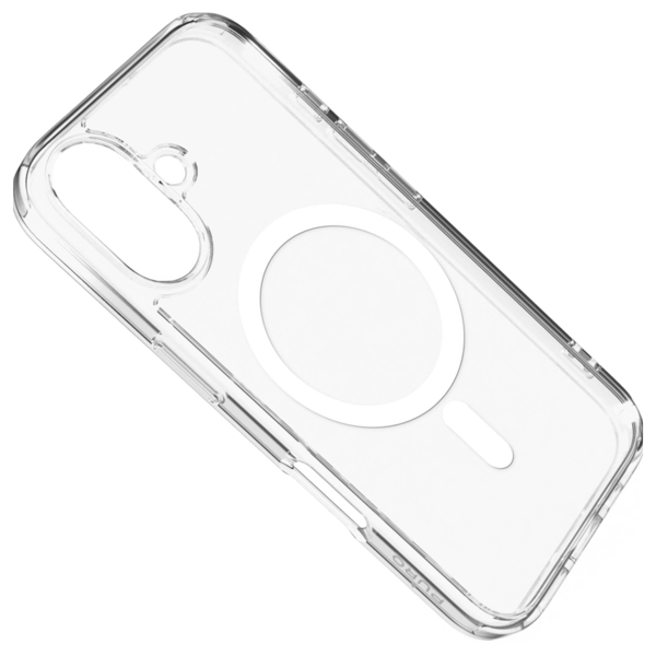 Puro Lite Mag MagSafe Silikone Etui til iPhone 16 Plus - Gennemsigtig