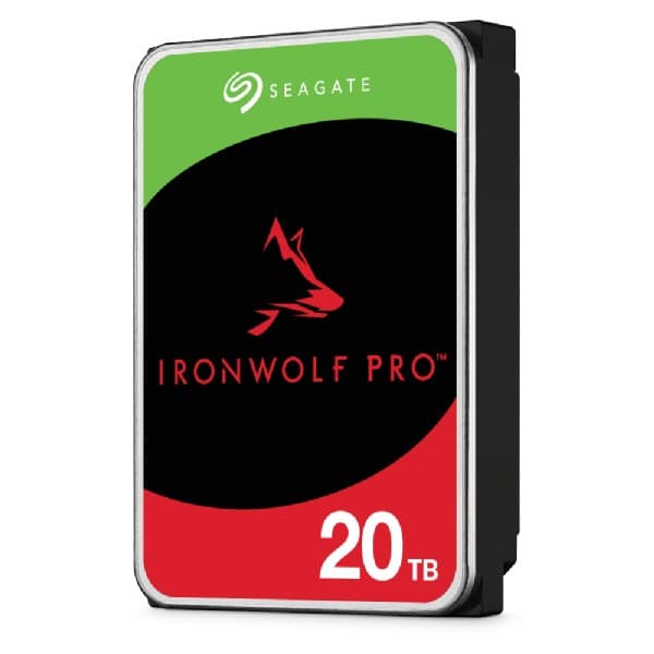 Seagate HDD IW PRO 20TB, 7200 RPM, NAS-hårddisk
