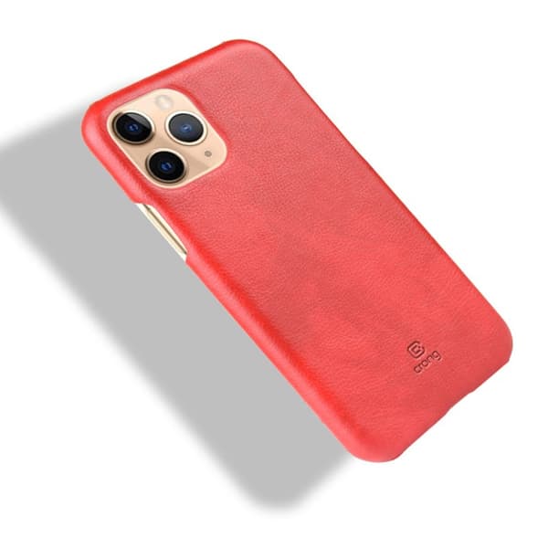Crong Essential Cover - iPhone 11 Pro-skal (rött)