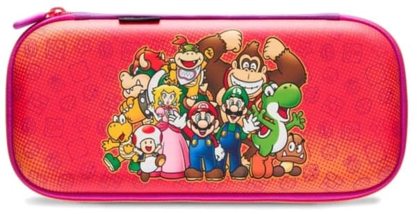 PowerA Slim Mario och vänner skyddsetui för Nintendo Switch 2 röd