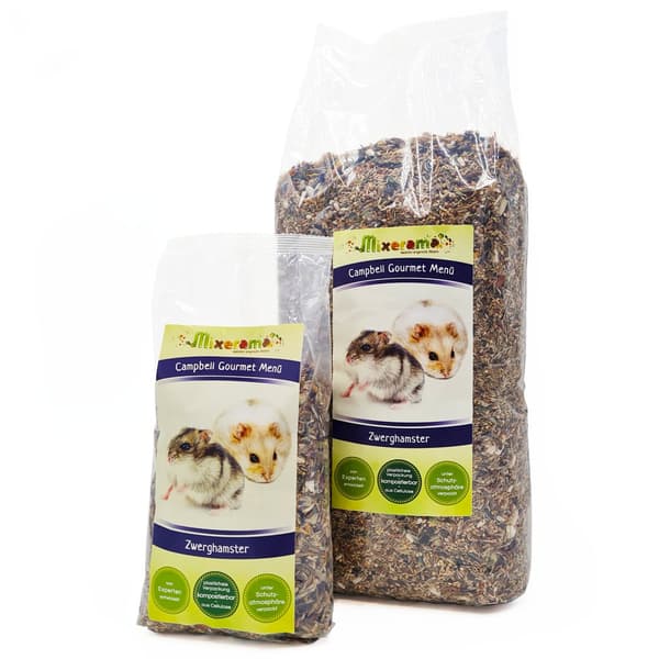 Mixerama | Campbell Gourmet Menu | Hamsterfoder 500g - Til Campbells hamster 500g