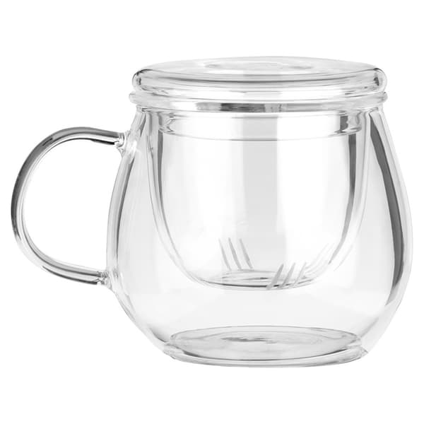 GLASMUSS 400ml MED INFUSER OCH LOCK 139815