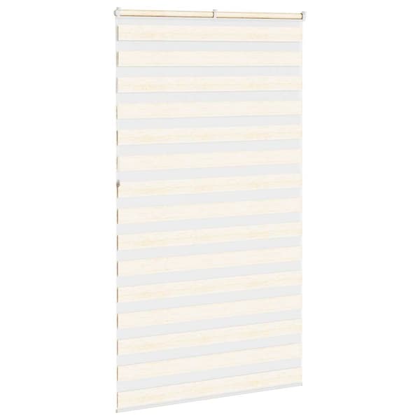 vidaXL Zebra rullegardin, 135x230 cm, stofbredde 130,9 cm, polyester