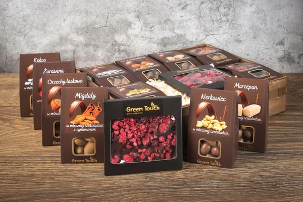 Stor gavekurv premium chokoladesæt