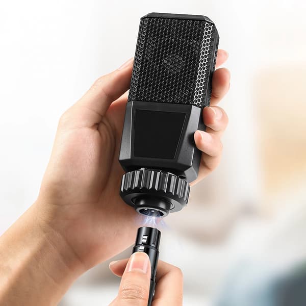 Ugreen lydkabel 3,5 mm mini-jack (han) - XLR (hun) 1m sort (AV182)