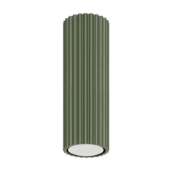 DOWNLIGHT CARBON 1 GU10 GRØN OLIVEN ALU SOLLUX SL.1607
