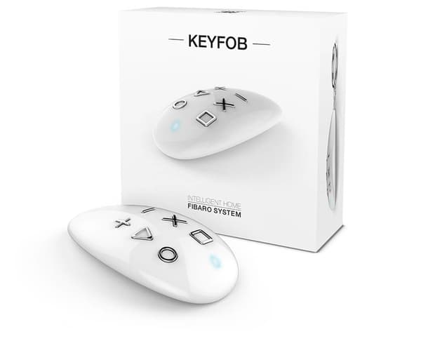 Fibaro KeyFob fjärrkontroll, Z-Wave Plus, kompakt