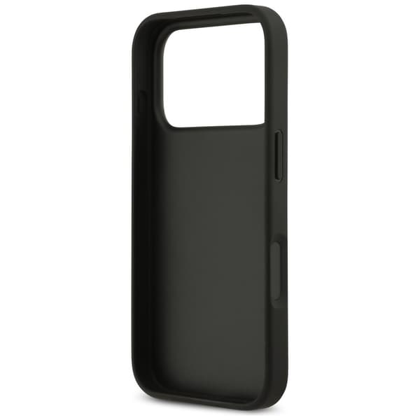 Guess 4G Double Card Triangle cover til iPhone 17 Pro, sort