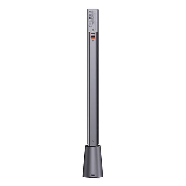Baseus Smart Eye foldbar genopladelig skrivebordslampe (grå)