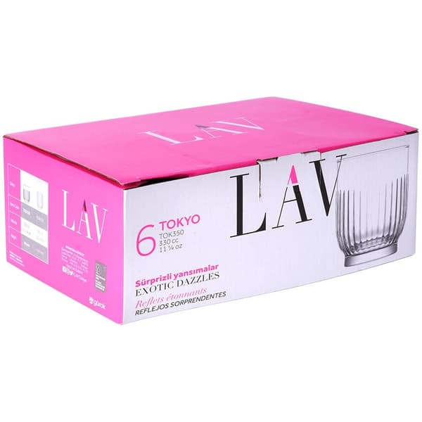 Lasiset juomalasit 300 ml 6 kpl