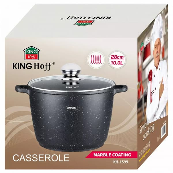 KINGHOFF MARMORKRYDE 28cm KH-1599 10L