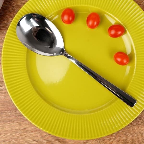 Stålsked för sallad 25 cm