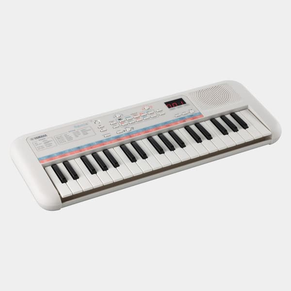 Yamaha PSS-E30 Digital Synthesizer, 37 Tangenter, Vit