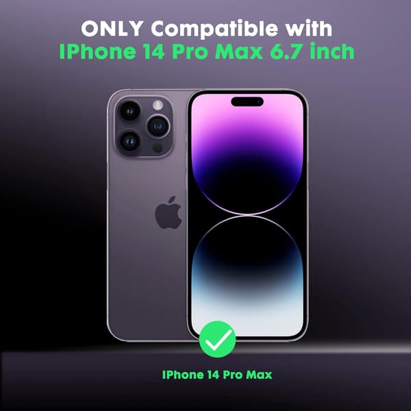 ETUI TIL APPLE IPHONE 14 PRO MAX SILIKONE CLEAR BASIC A2894 A2651