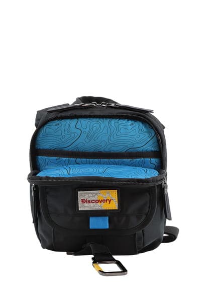 Discovery ICON 712 Sort skuldertaske med flap