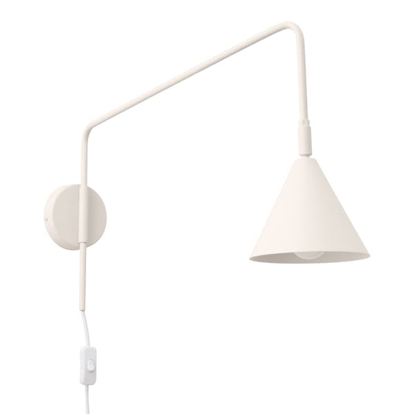 Vägglampa NOX 1 E14 Beige Sollux SL.1699