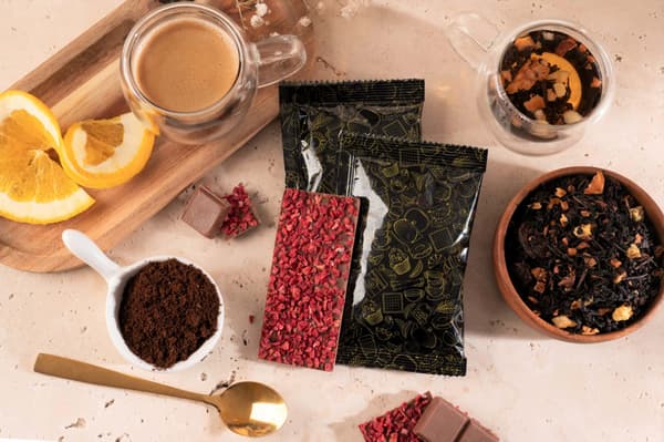 Gave til Bedsteforældredag te kaffe chokolade boks
