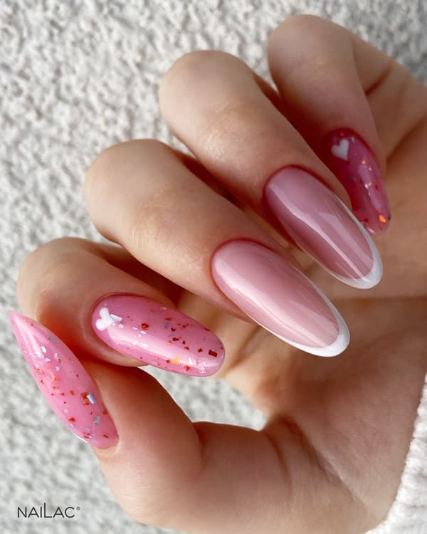 Glammy Base Rosa NaiLac 7ml Gummibas
