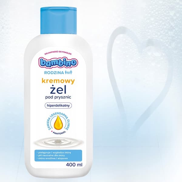 BAMBINO Familj kremgelé till dusch hyperkänslig 400 ml