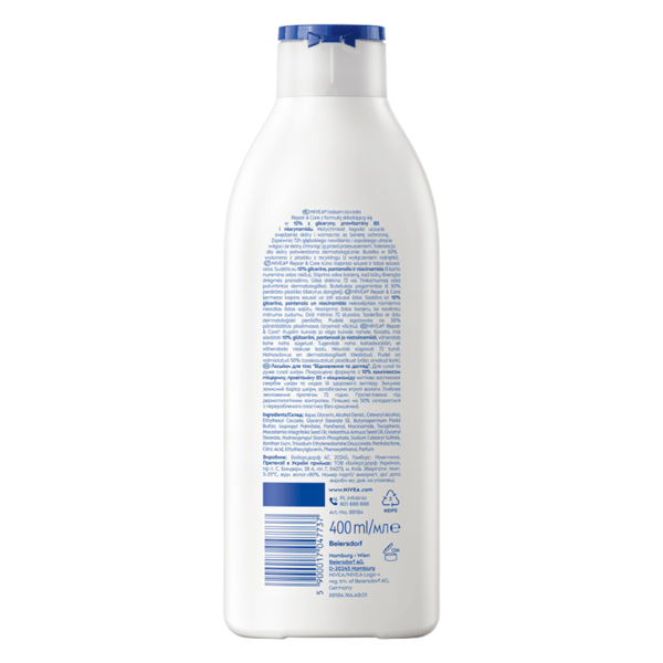 NIVEA Återfuktande kroppsbalsam 400 ml