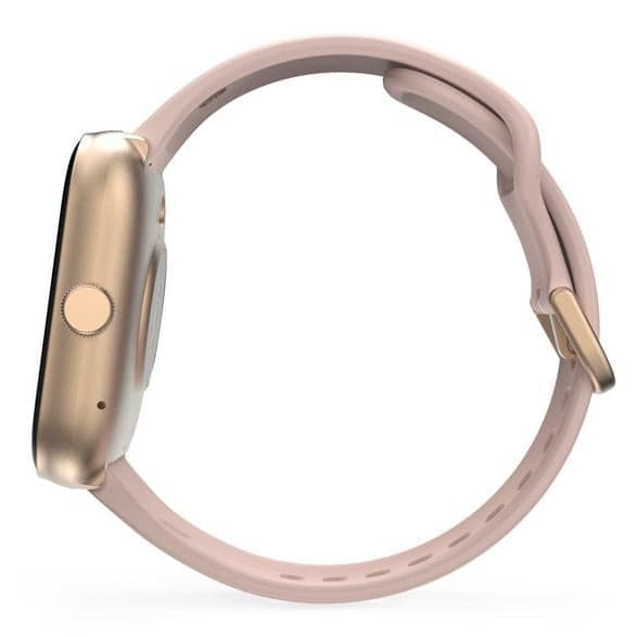 Hama Fit Watch 5000 rektangulär smartwatch roséguld
