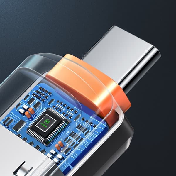 MCDODO ADAPTER USB-A 3.0 TILL USB-C TILL USB TYP C 3A 5GBPS OTG