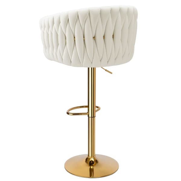 Cofton Gold Cream White -baarituoli