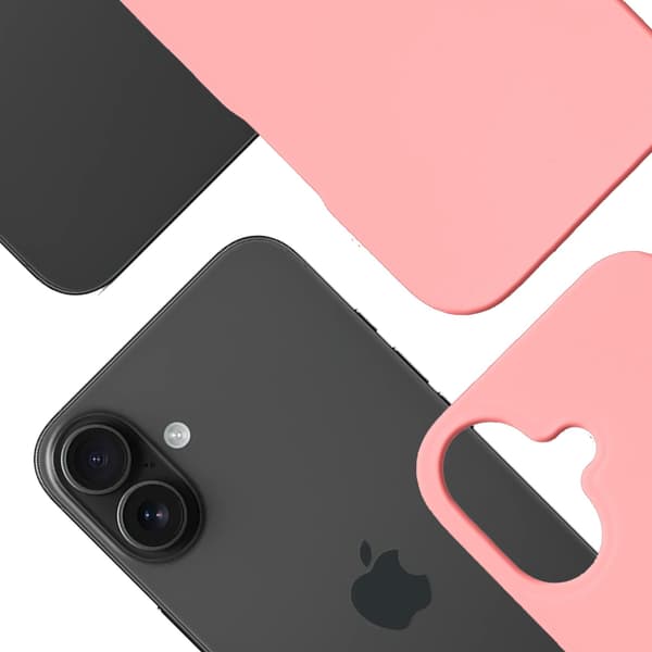 Apple iPhone 16 - 3mk Hardy MagSilicone Rosa
